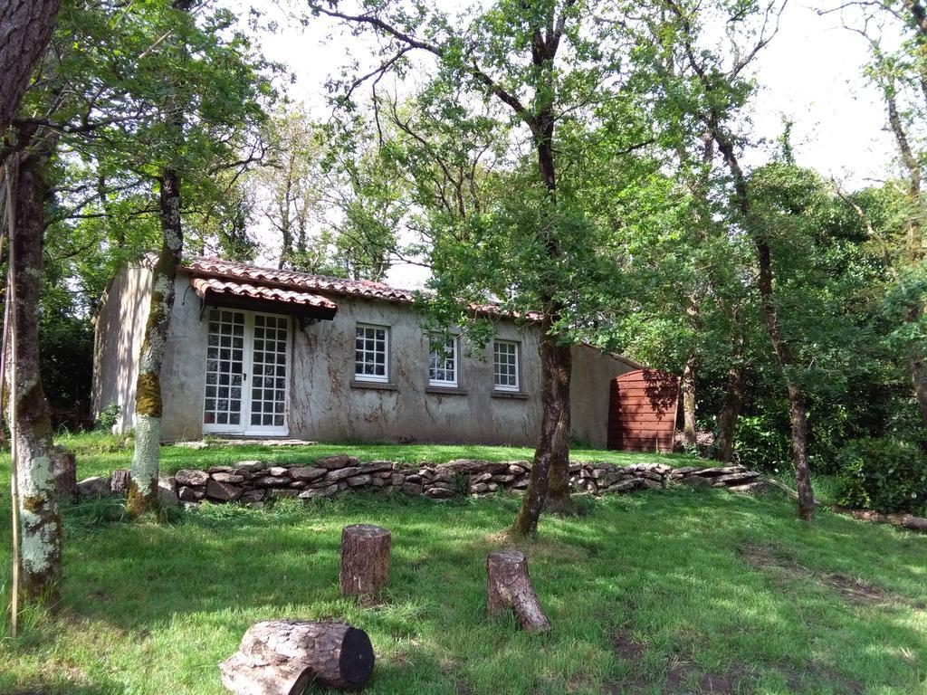 La Cabane Des Beaux Chenes Evrunes Exterior foto
