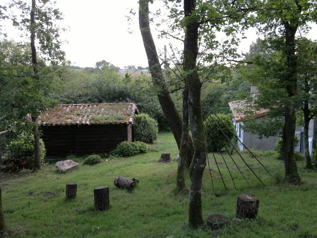 La Cabane Des Beaux Chenes Evrunes Exterior foto